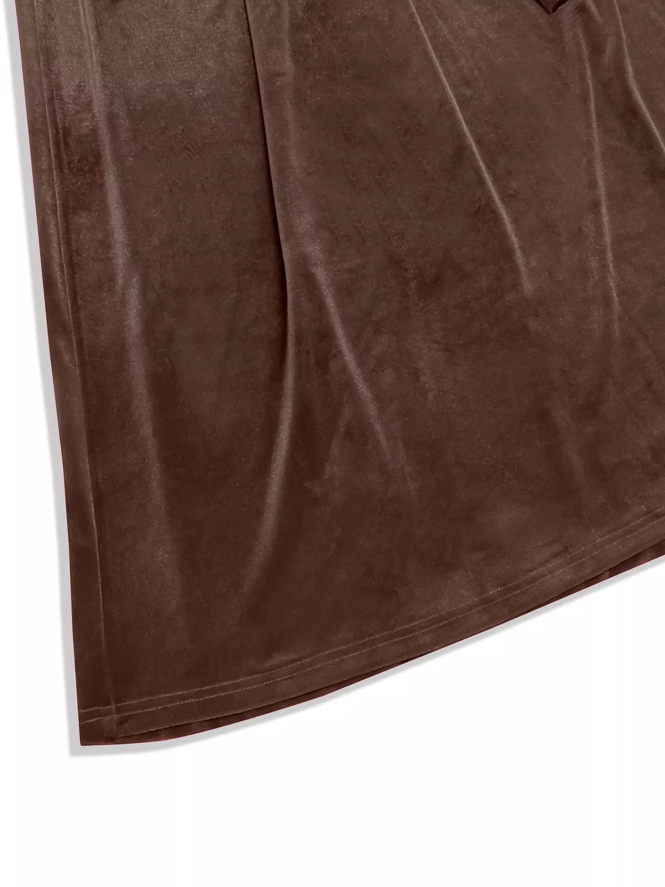 Velvet Long Sleeve Maxi Dress - MAD RUFFI