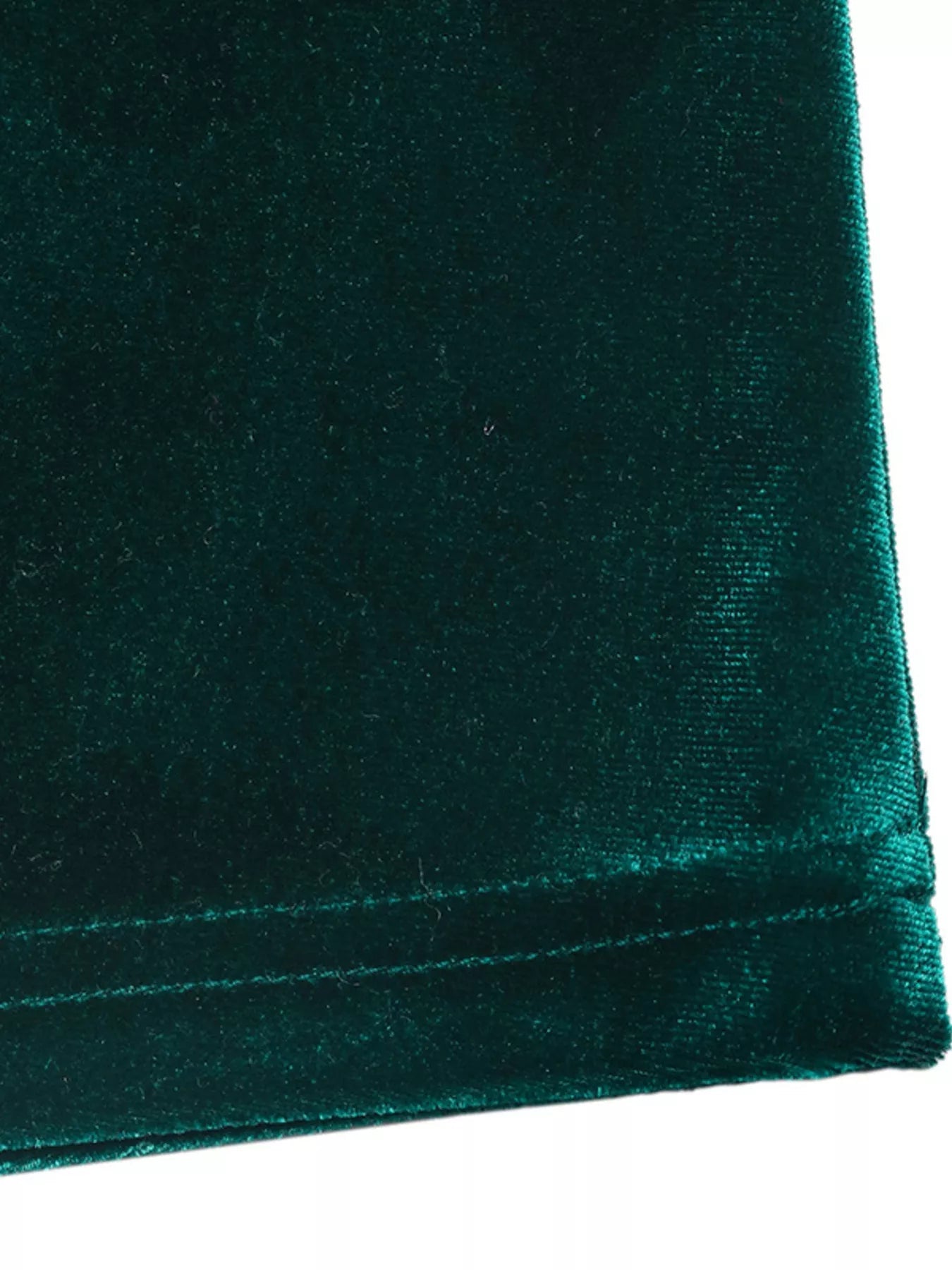 Velvet V - Neck Long Sleeve Maxi Dress - MAD RUFFI