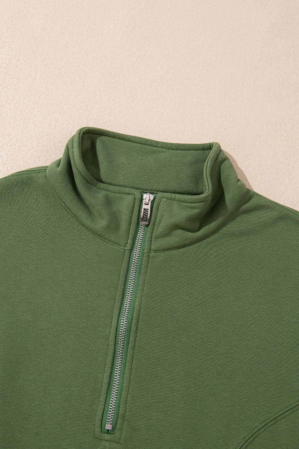Vineyard Green Half Zip up Pullover Active Top and Joggers Set - MAD RUFFI
