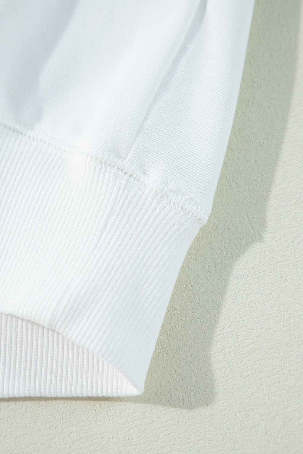 White GAME DAY Varsity Pullover Sweatshirt - MAD RUFFI