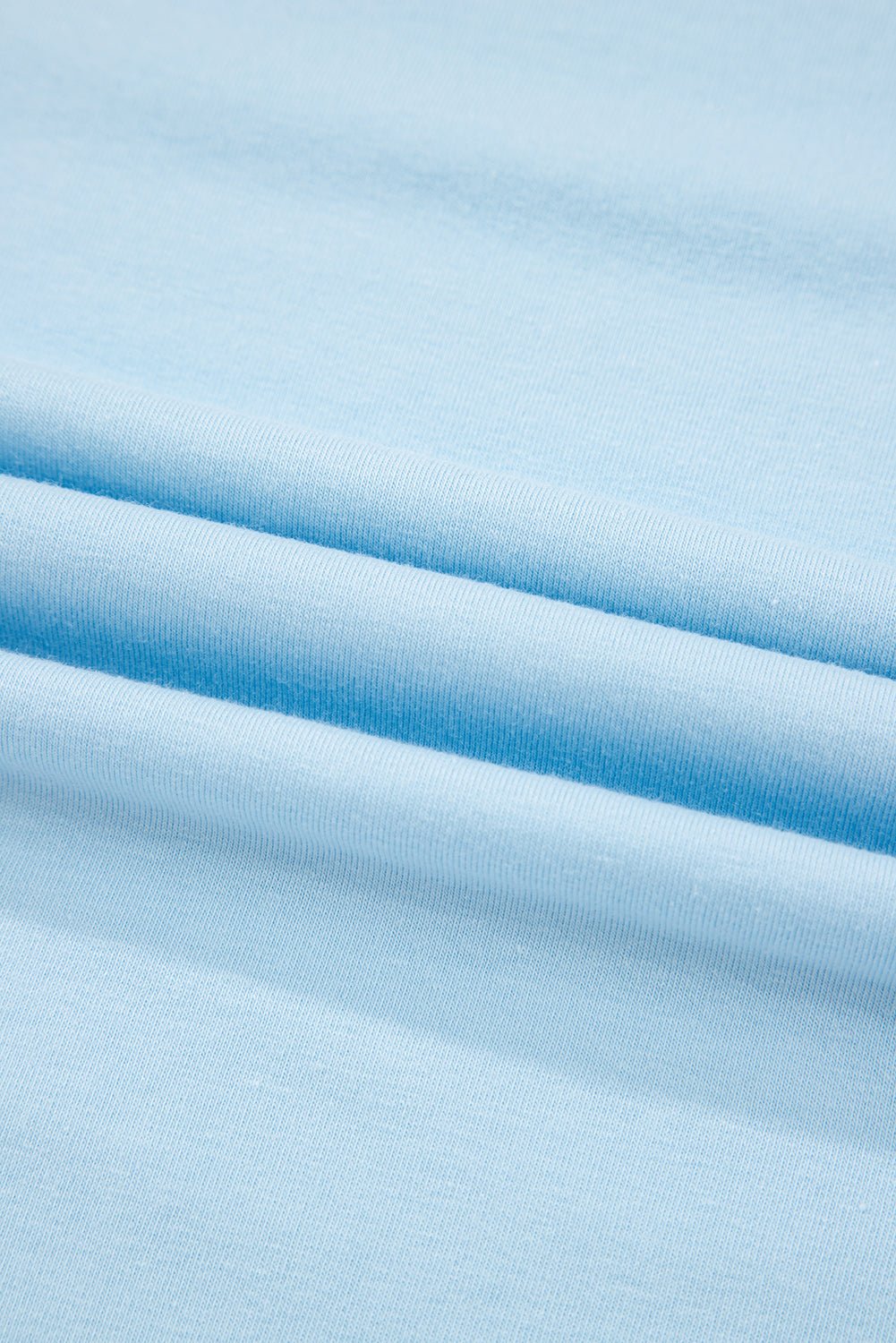 White Solid Color Basic Crew Neck Plain Tee - MAD RUFFI