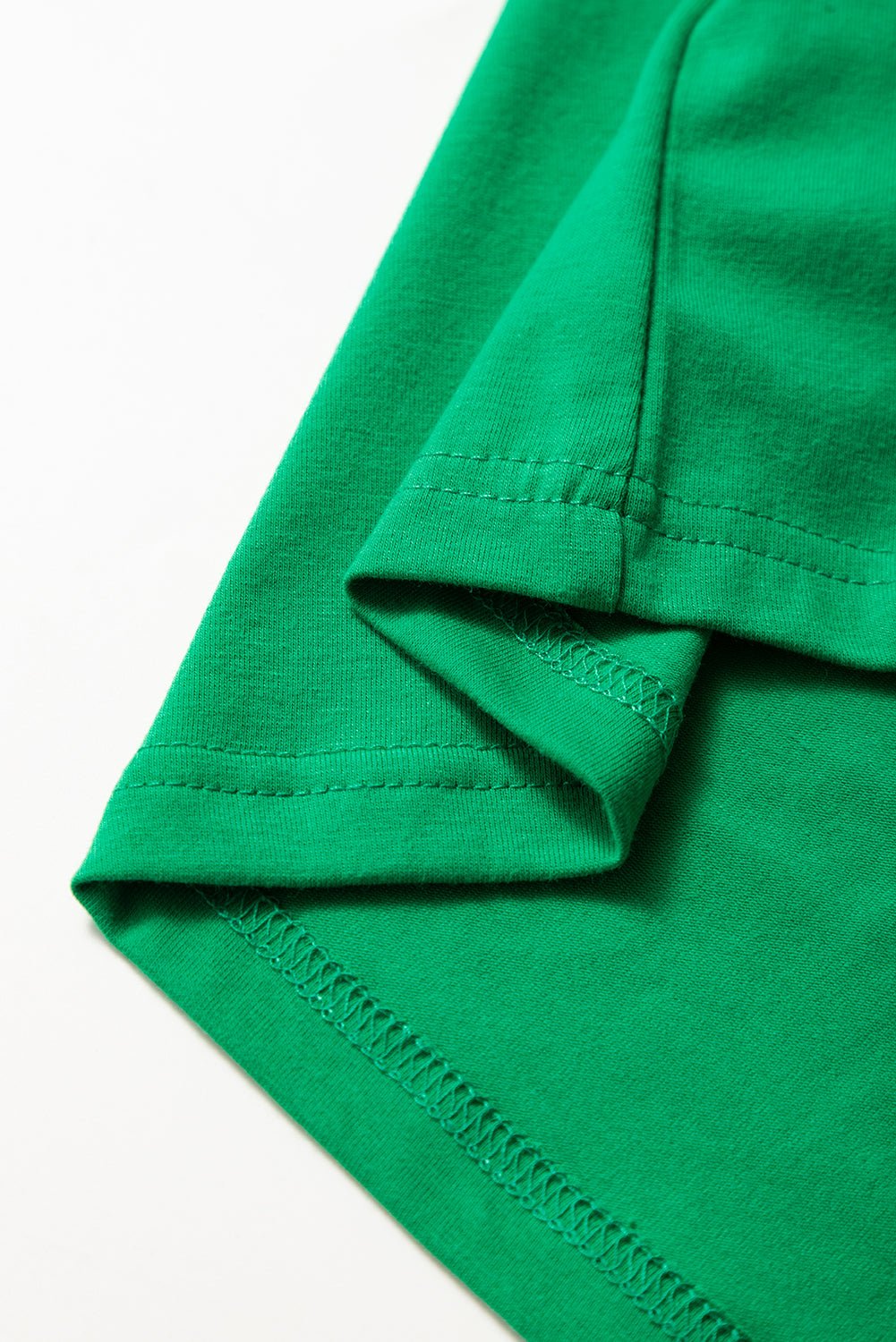 White Solid Color Basic Crew Neck Plain Tee - MAD RUFFI