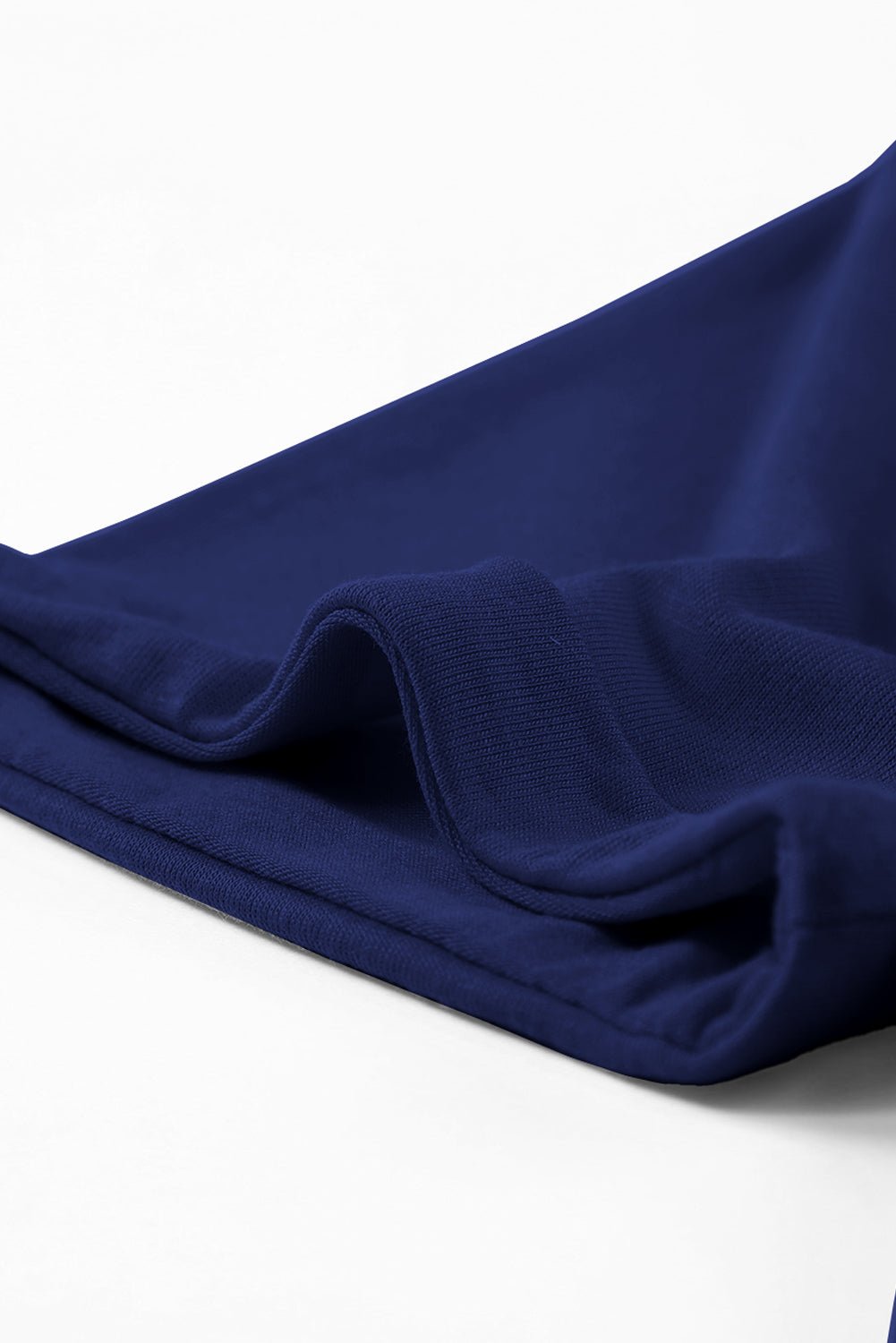 White Solid Color Basic Crew Neck Plain Tee - MAD RUFFI