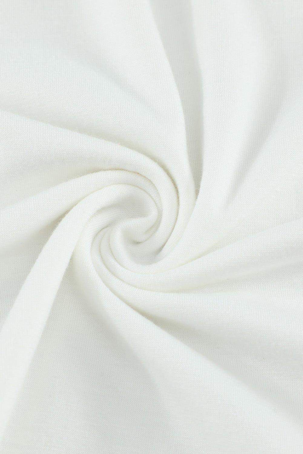 white solid color basic crew neck tank - MAD RUFFI