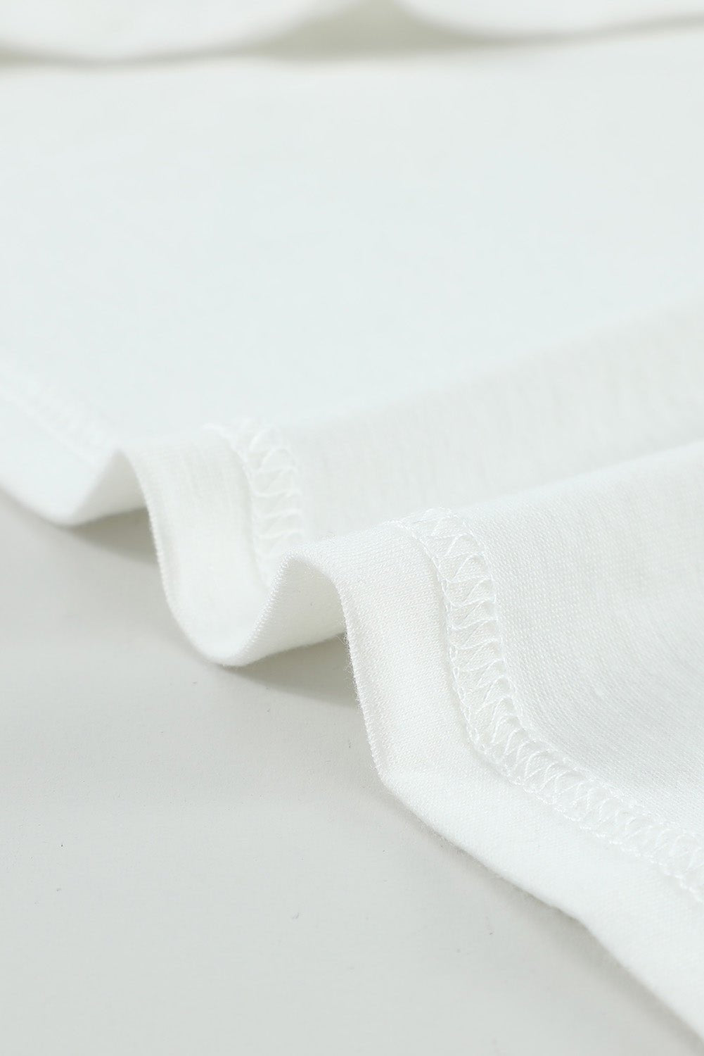 white solid color basic crew neck tank - MAD RUFFI