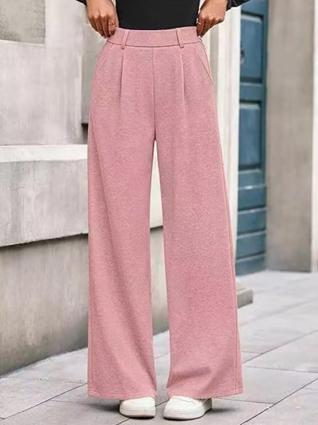 Wide - Leg Pants - MAD RUFFI