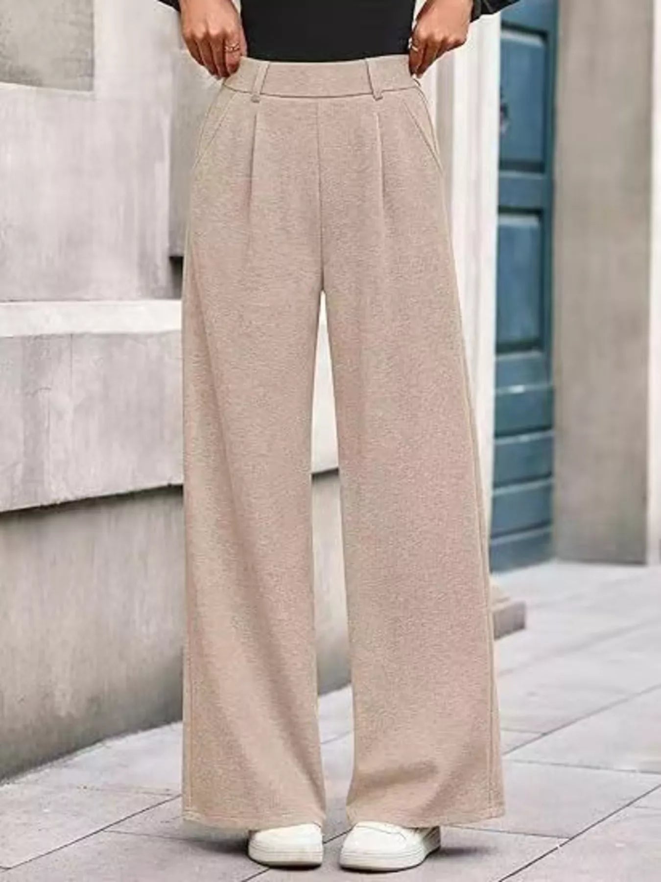Wide - Leg Pants - MAD RUFFI