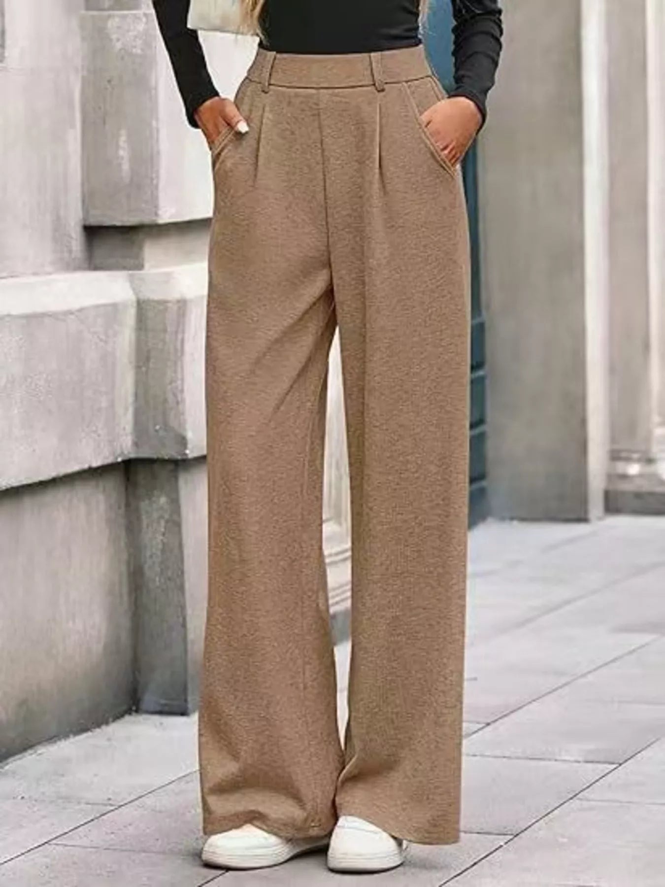 Wide - Leg Pants - MAD RUFFI