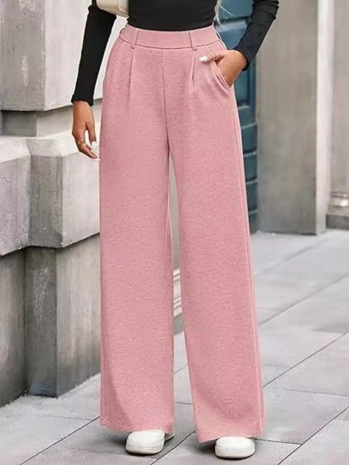Wide - Leg Pants - MAD RUFFI