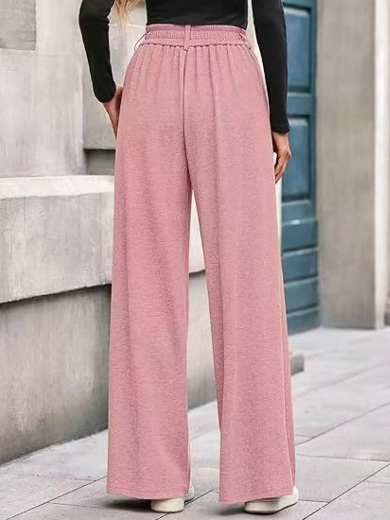 Wide - Leg Pants - MAD RUFFI