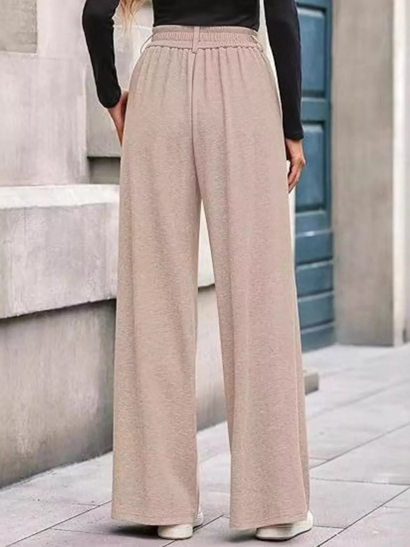 Wide - Leg Pants - MAD RUFFI