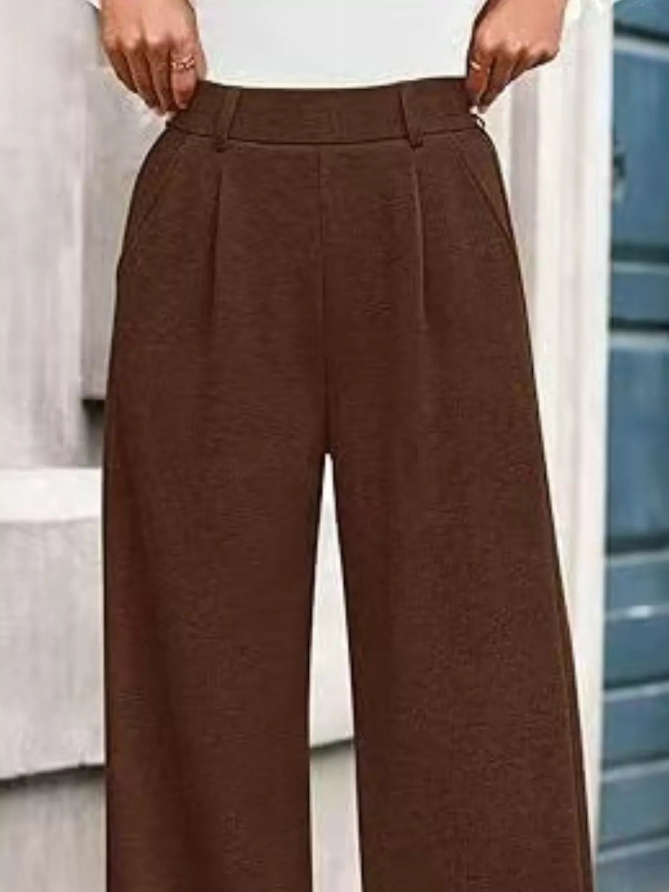 Wide - Leg Pants - MAD RUFFI