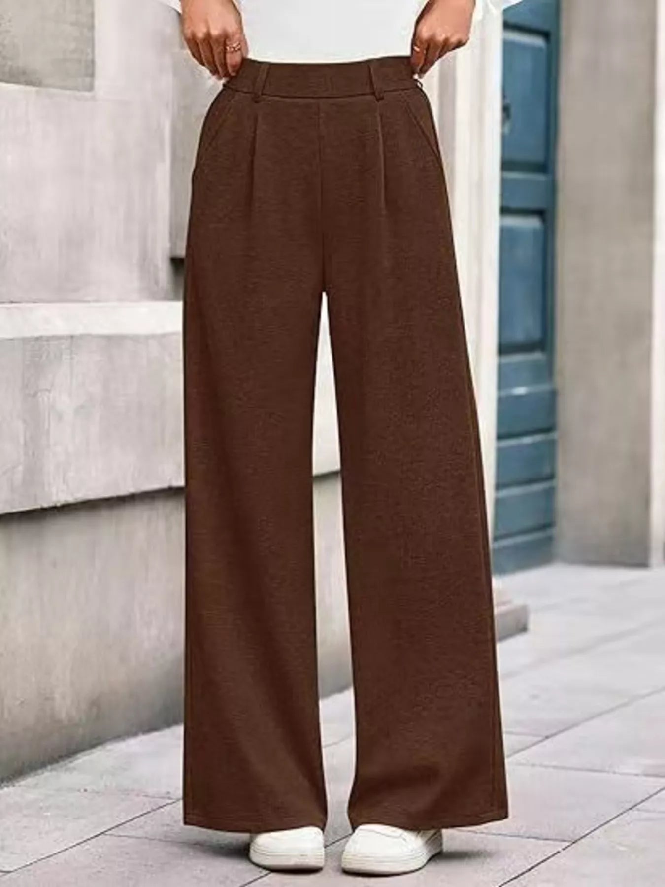 Wide - Leg Pants - MAD RUFFI