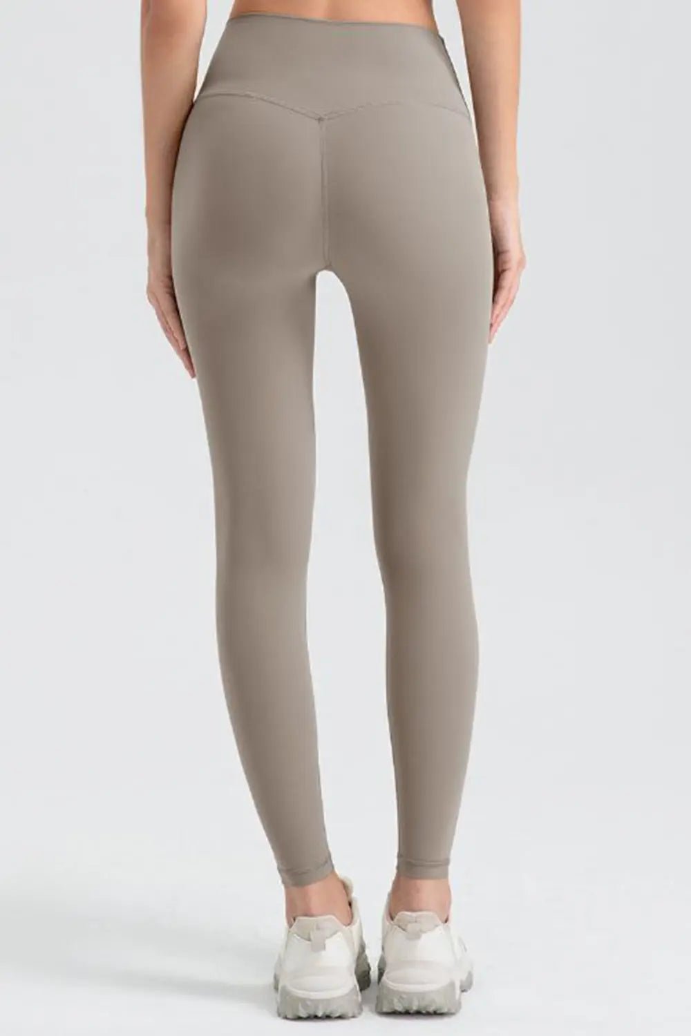 Wide Waistband Sport Leggings - MAD RUFFI
