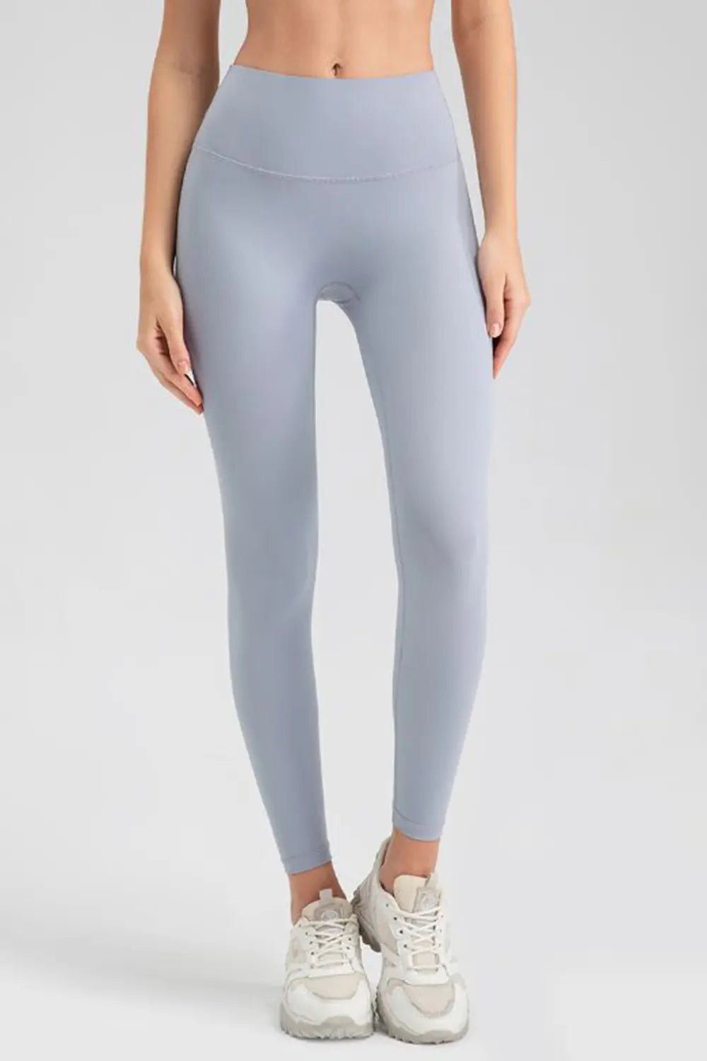 Wide Waistband Sport Leggings - MAD RUFFI