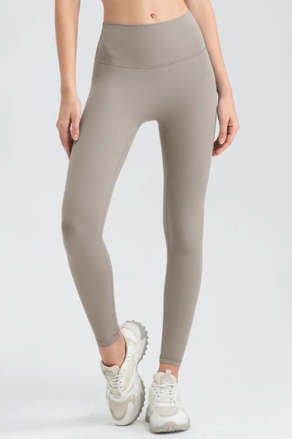 Wide Waistband Sport Leggings - MAD RUFFI