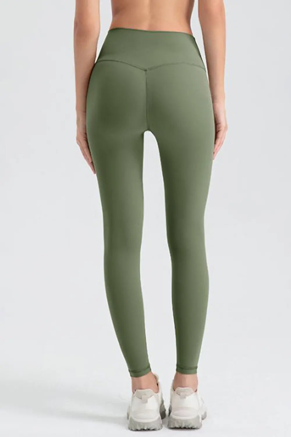 Wide Waistband Sport Leggings - MAD RUFFI