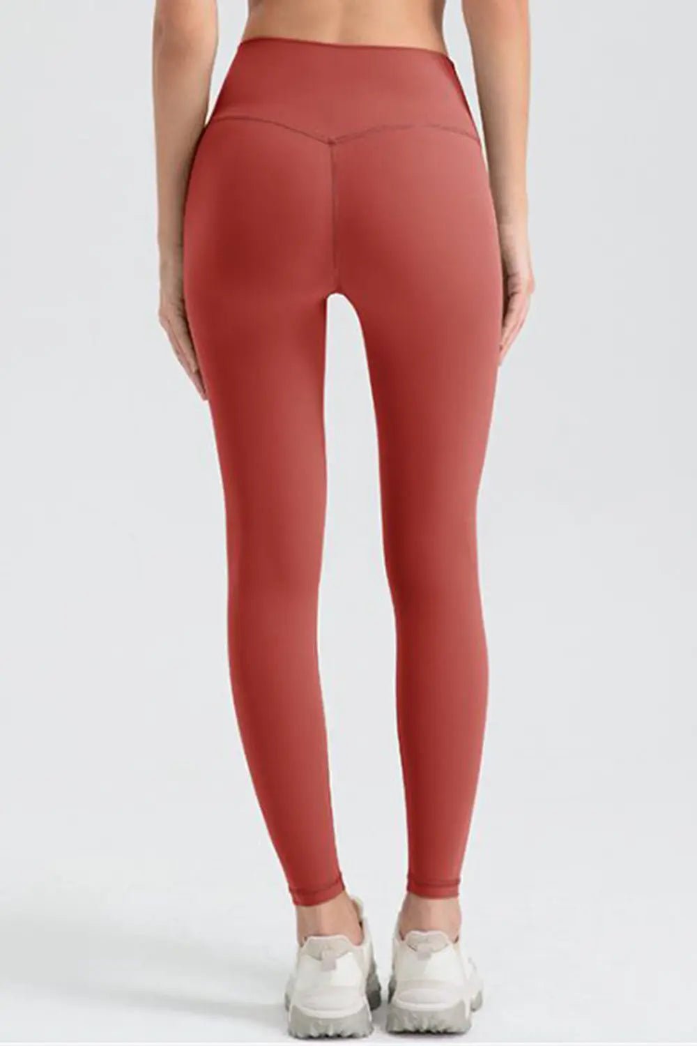 Wide Waistband Sport Leggings - MAD RUFFI
