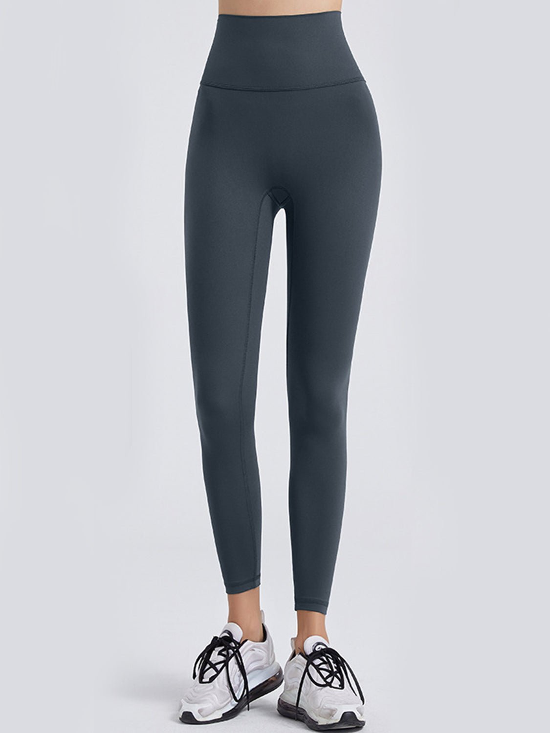 Wide Waistband Sports Leggings - MAD RUFFI