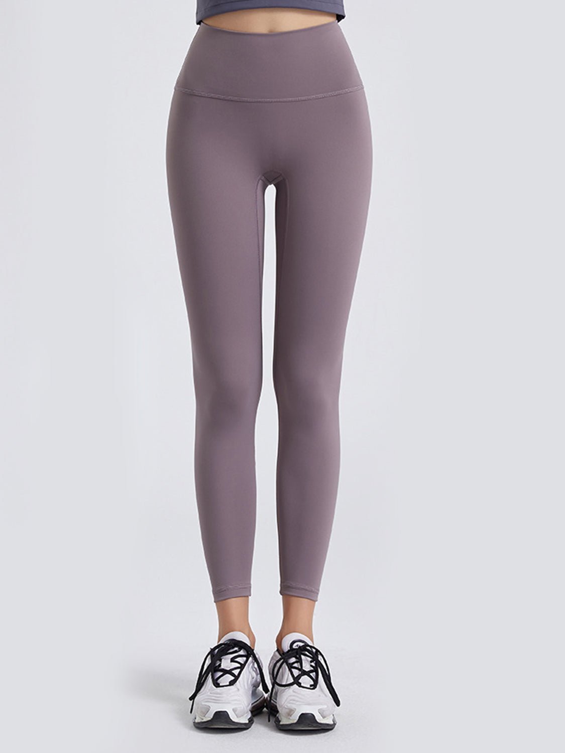 Wide Waistband Sports Leggings - MAD RUFFI