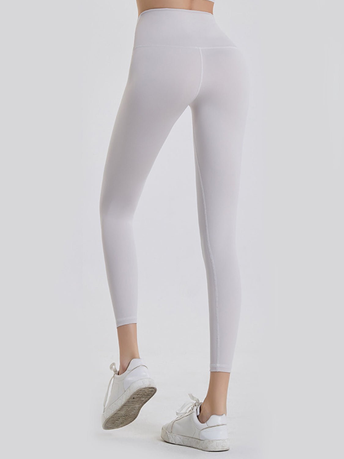 Wide Waistband Sports Leggings - MAD RUFFI