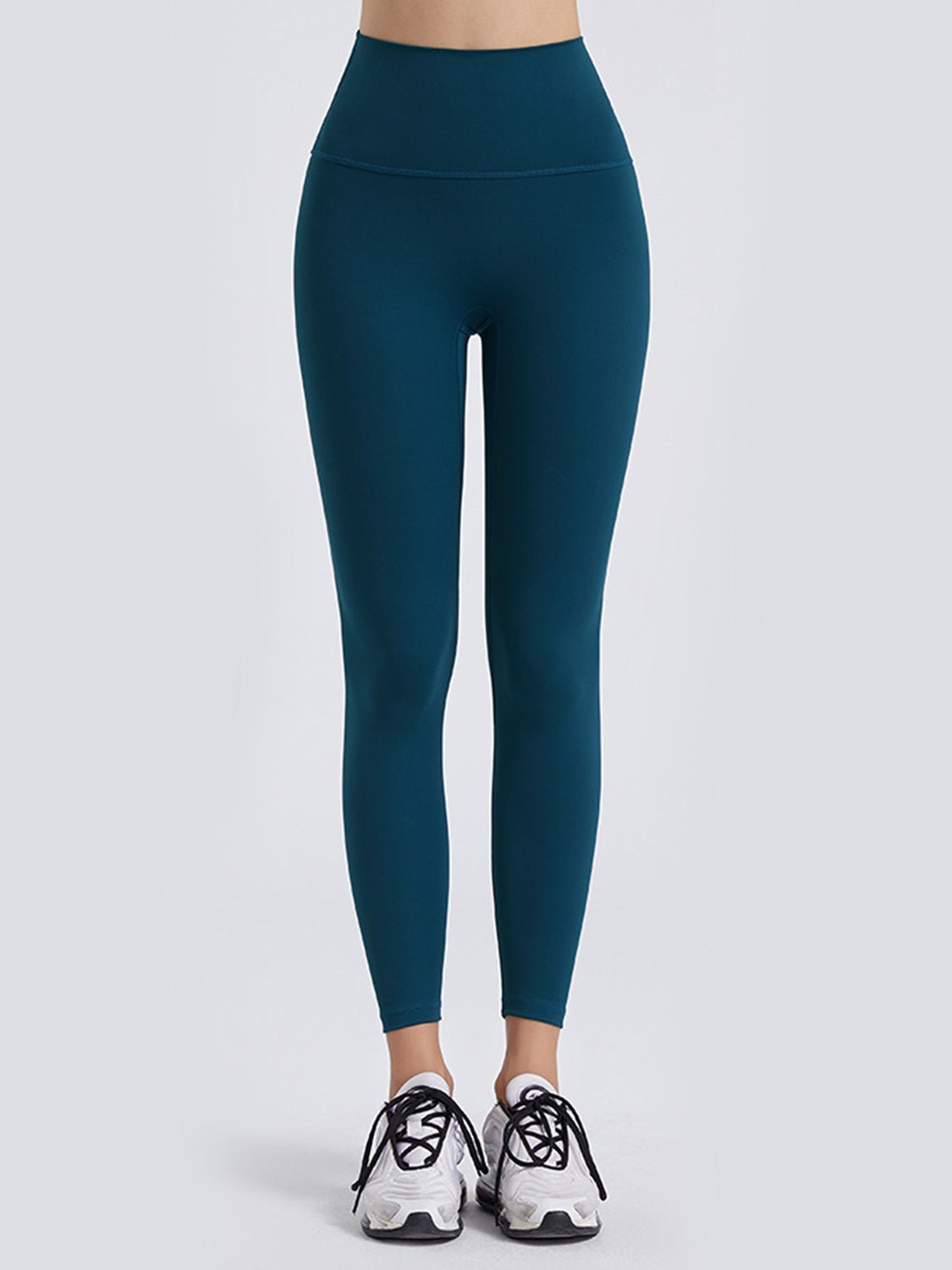 Wide Waistband Sports Leggings - MAD RUFFI