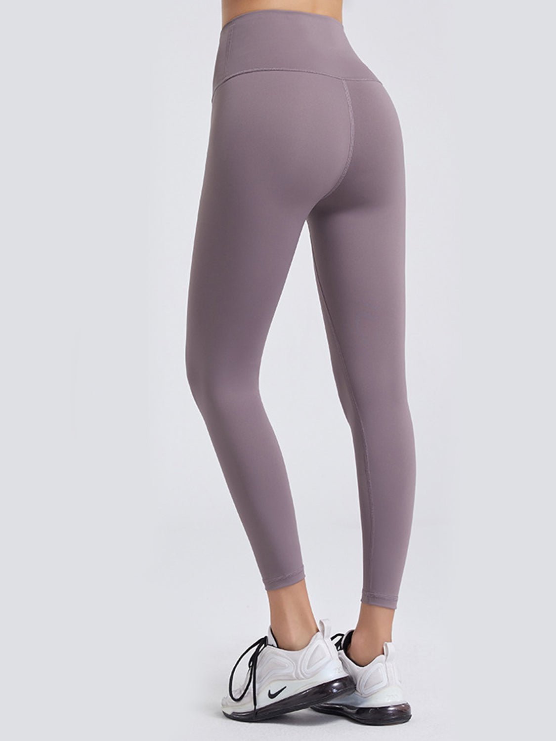 Wide Waistband Sports Leggings - MAD RUFFI