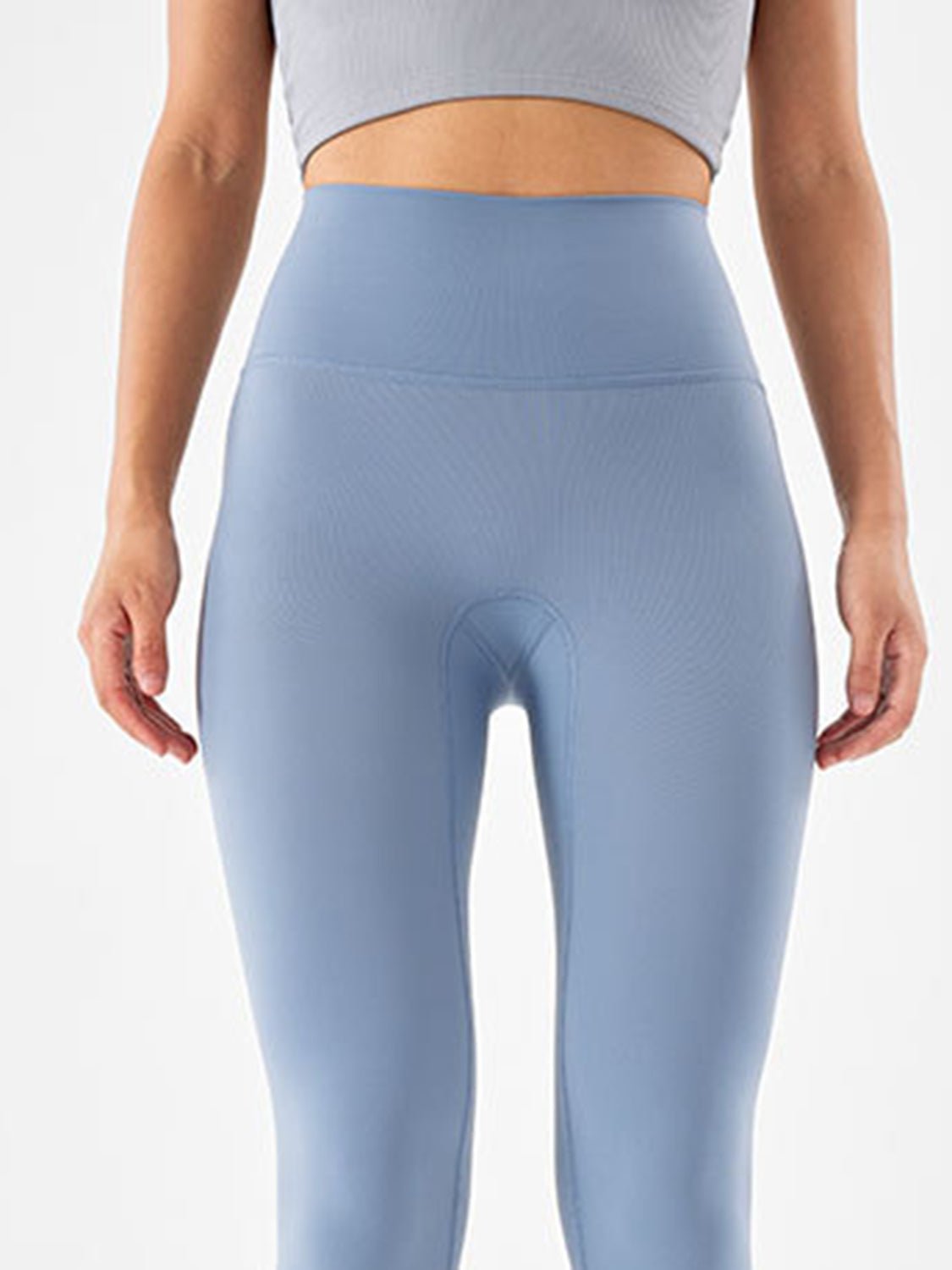 Wide Waistband Sports Leggings - MAD RUFFI