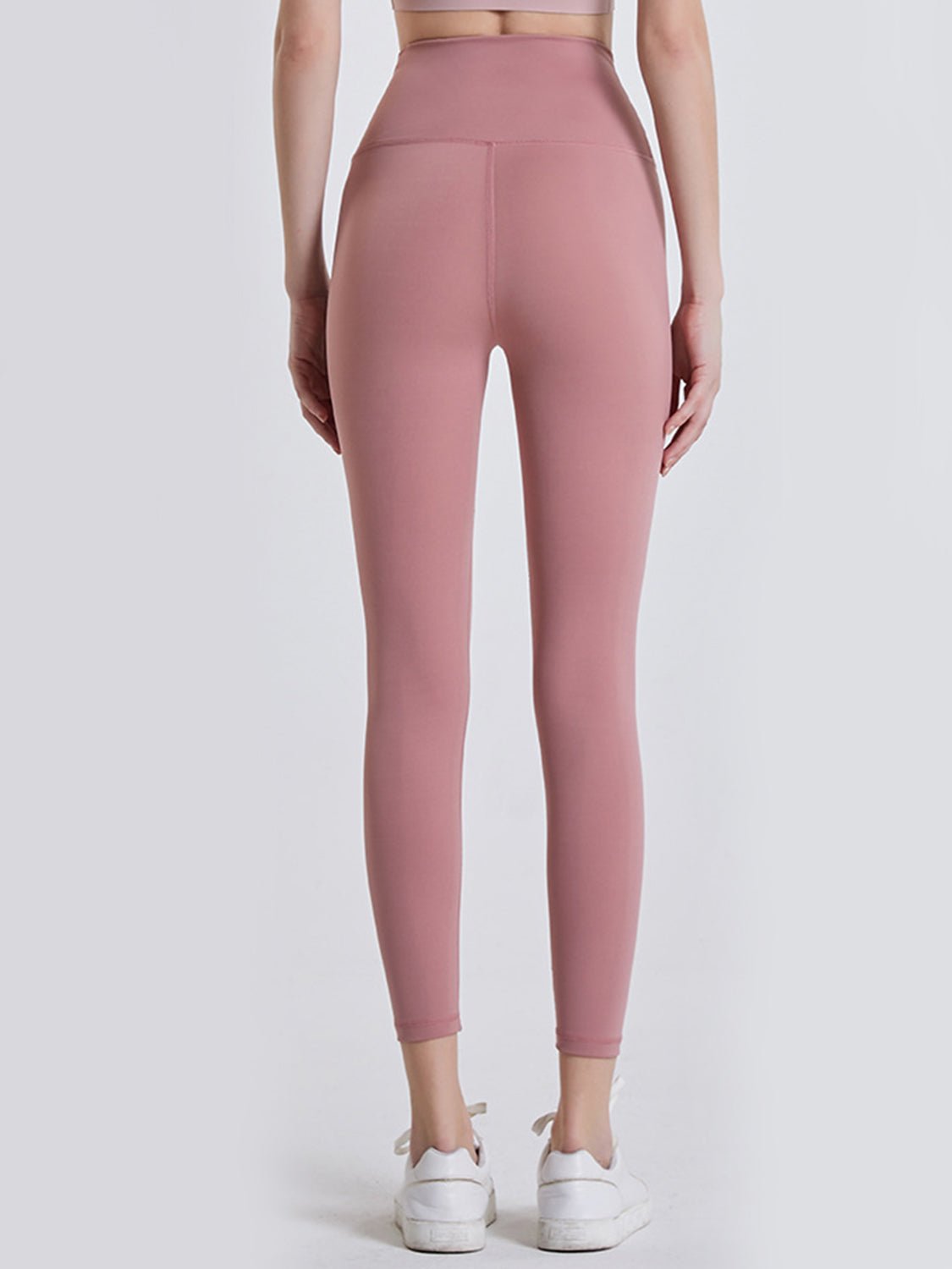 Wide Waistband Sports Leggings - MAD RUFFI