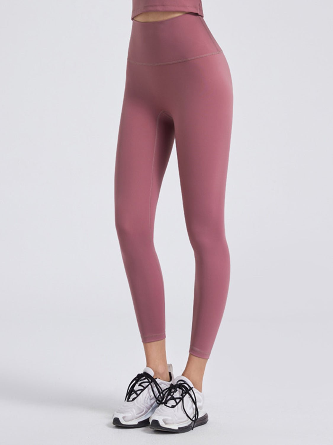Wide Waistband Sports Leggings - MAD RUFFI