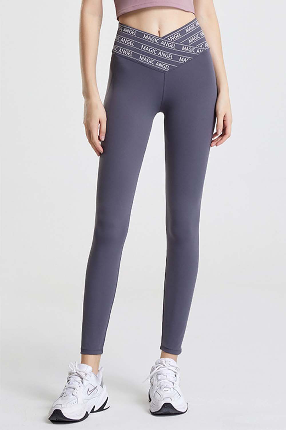 Wide Waistband Sports Pants - MAD RUFFI