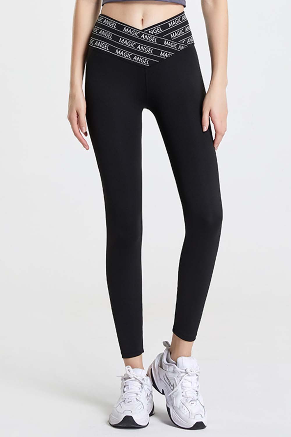Wide Waistband Sports Pants - MAD RUFFI