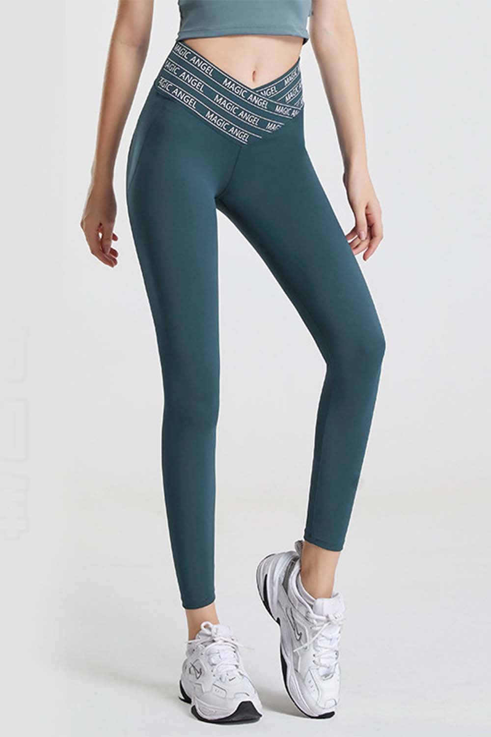 Wide Waistband Sports Pants - MAD RUFFI