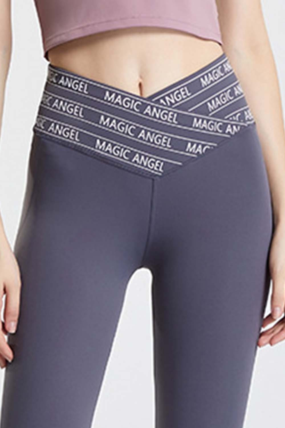 Wide Waistband Sports Pants - MAD RUFFI