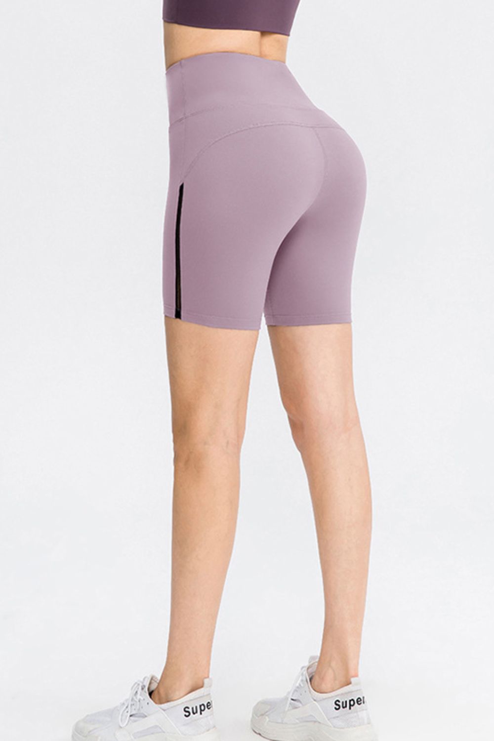 Wide Waistband Sports Shorts - MAD RUFFI