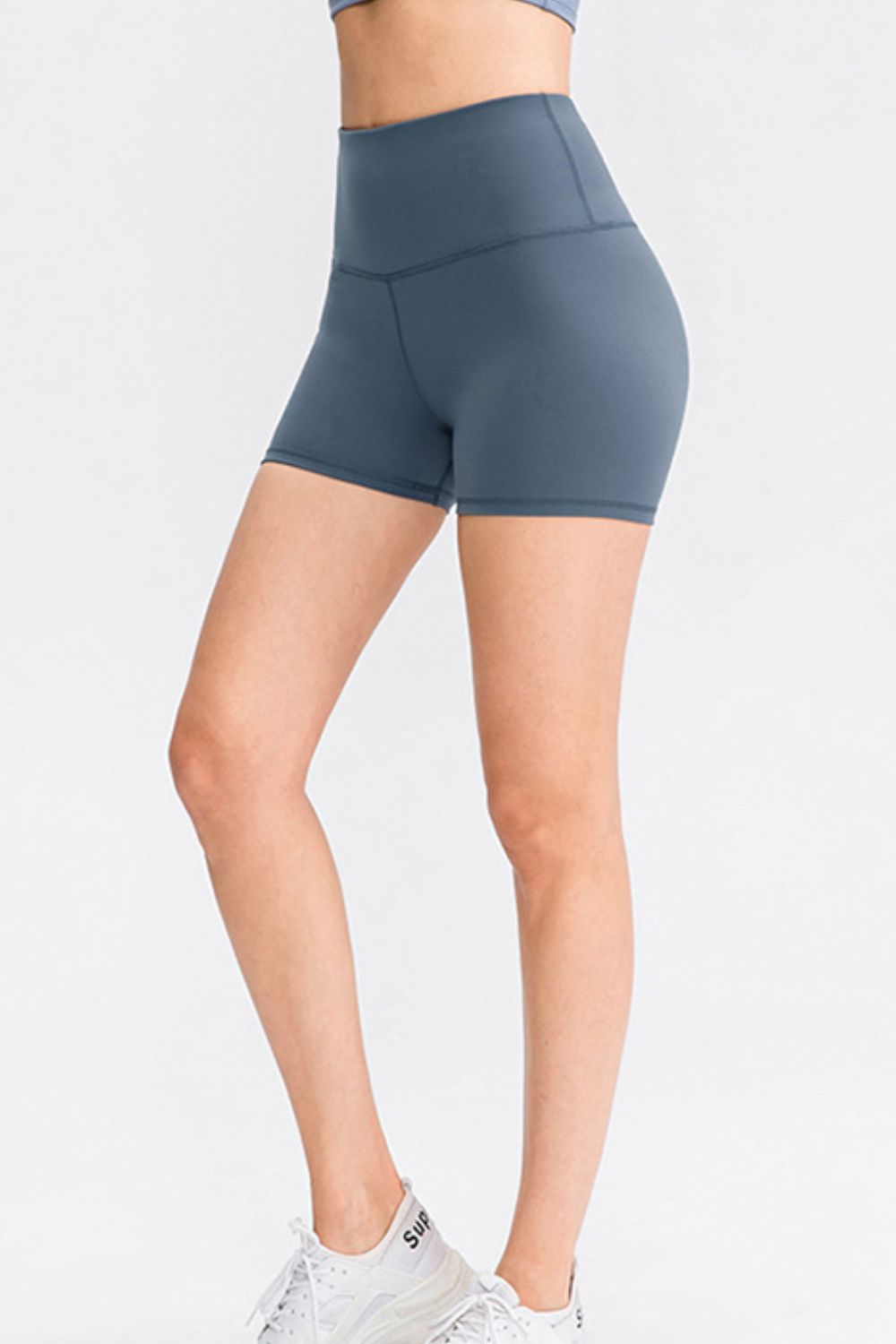 Wide Waistband Sports Shorts - MAD RUFFI
