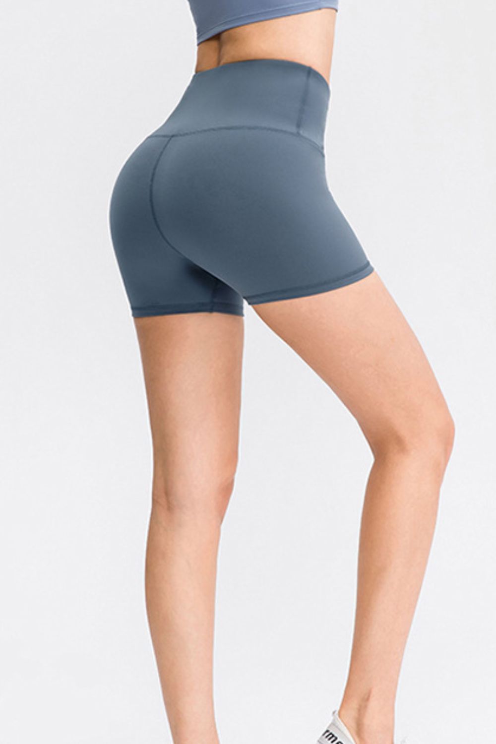 Wide Waistband Sports Shorts - MAD RUFFI