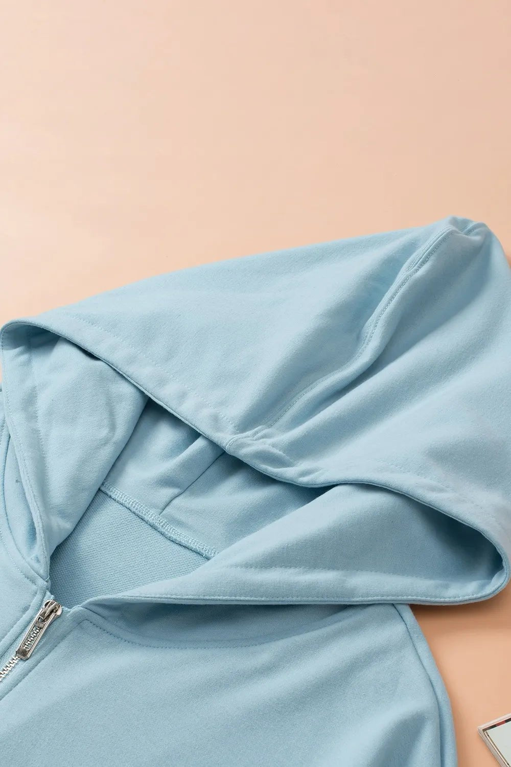 Zip - Up Hoodie and Pants Active Set - MAD RUFFI